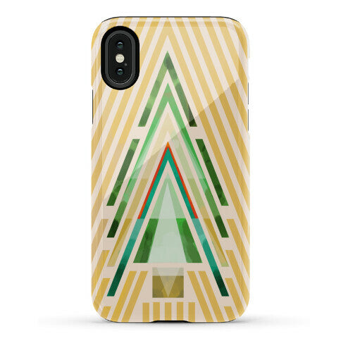 Geometric Summer Tree Phone Case